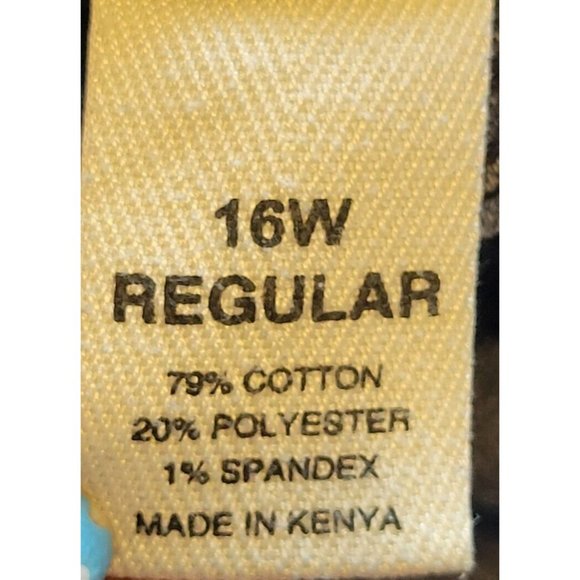 Westbound Woman Jeans Womens 16W Regular Straight Leg Medium Wash Denim Blue - Picture 3 of 11